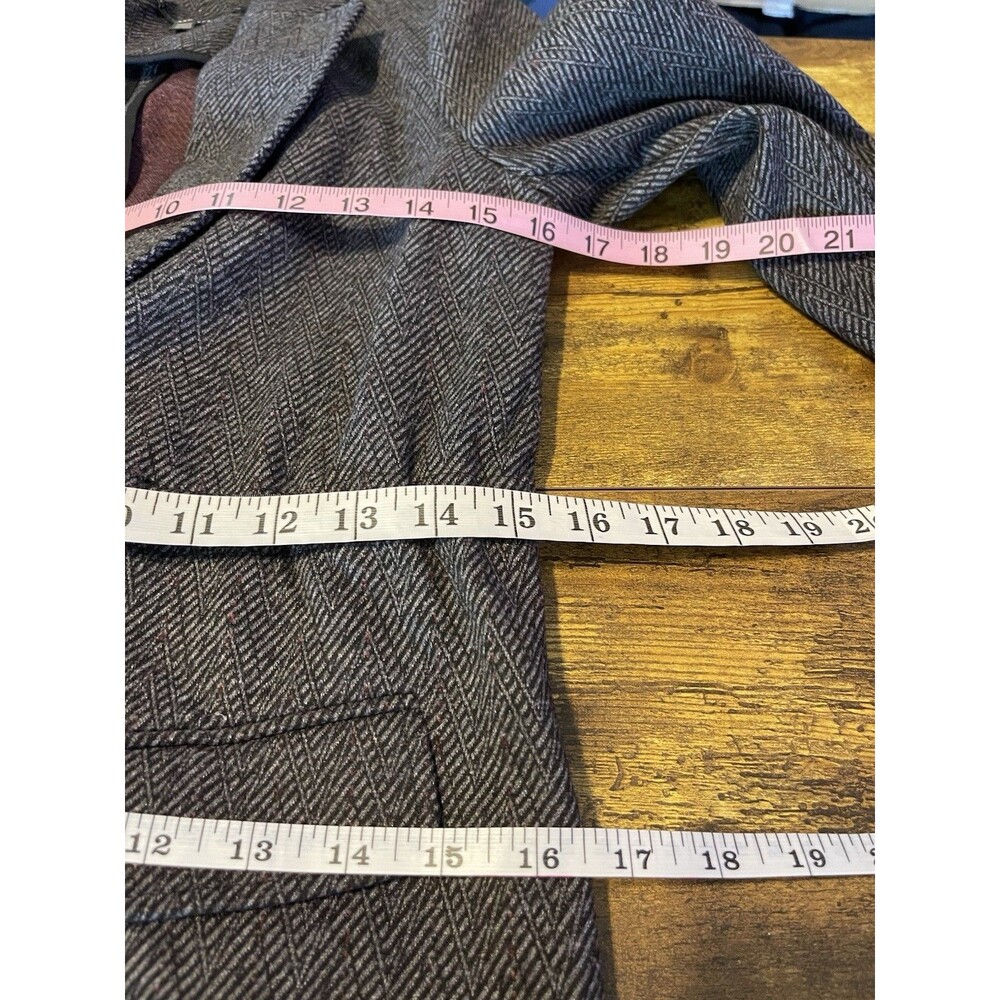 White House Black Market Blazer Jacket Sz XXSP Workwear Dark Academia Preppy - Picture 10 of 12